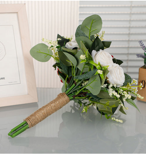 Bridal Bouquets Eternal Home Decor Bridesmaids Holding Flowers